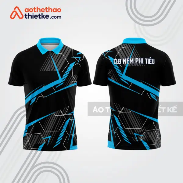 Mẫu thiết kế áo khóa kéo đồng phục CLB ném phi tiêu đẹp nt33