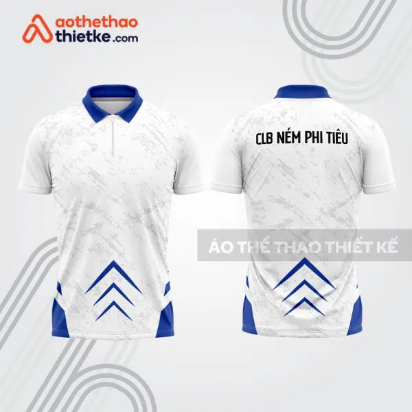 Mẫu thiết kế áo khóa kéo đồng phục CLB ném phi tiêu đẹp nt45