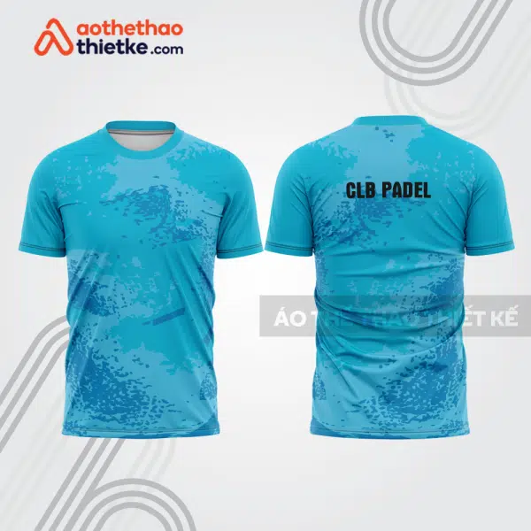 Mẫu thiết kế áo t-shirt thi đấu padel đẹp pdb162
