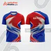 Mẫu thiết kế áo t-shirt thi đấu padel đẹp pdb164
