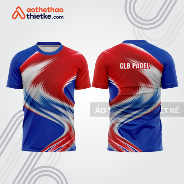 Mẫu thiết kế áo t-shirt thi đấu padel đẹp pdb164