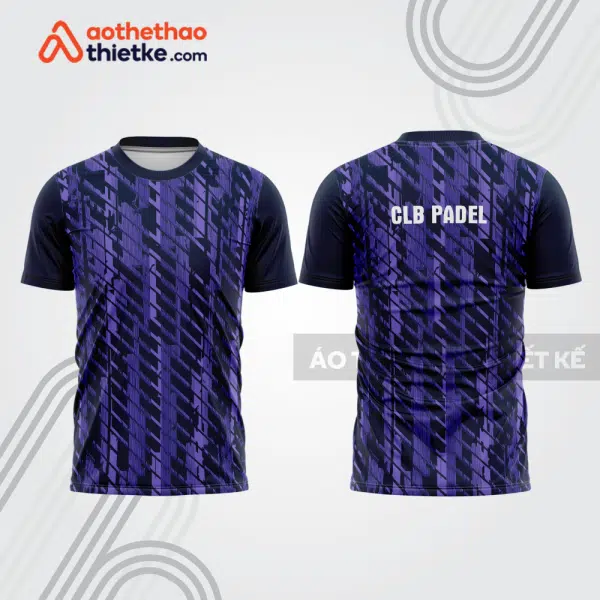 Mẫu thiết kế áo t-shirt thi đấu padel đẹp pdb168