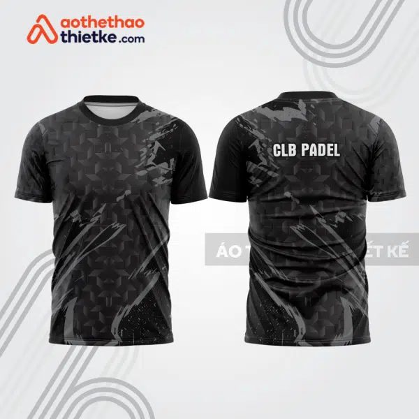 Mẫu thiết kế áo t-shirt thi đấu padel đẹp pdb169