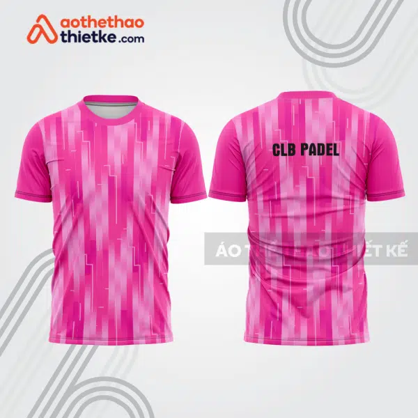 Mẫu thiết kế áo t-shirt thi đấu padel đẹp pdb170