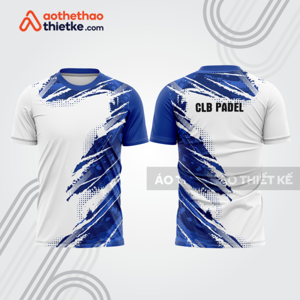 Mẫu thiết kế áo t-shirt thi đấu padel đẹp pdb171