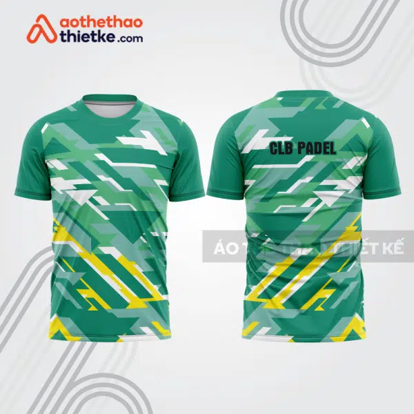 Mẫu thiết kế áo t-shirt thi đấu padel đẹp pdb173