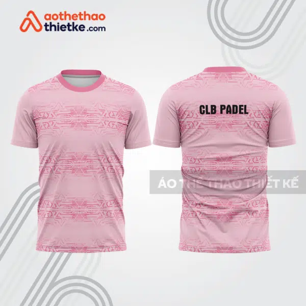 Mẫu thiết kế áo t-shirt thi đấu padel đẹp pdb177
