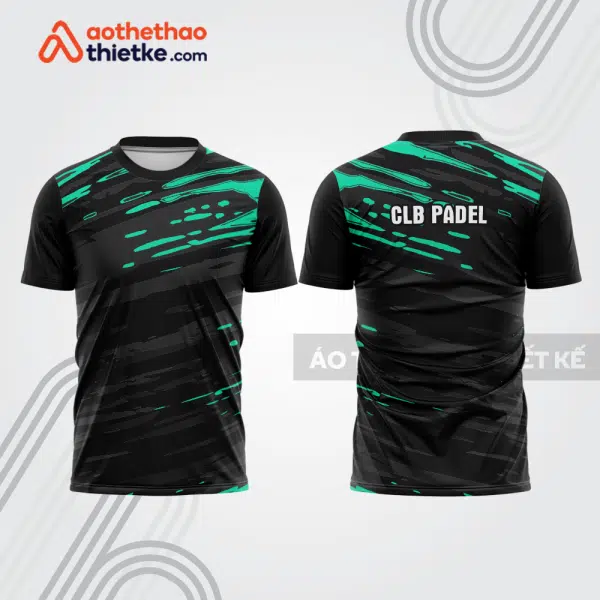 Mẫu thiết kế áo t-shirt thi đấu padel đẹp pdb178