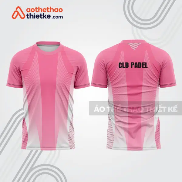 Mẫu thiết kế áo t-shirt thi đấu padel đẹp pdb179