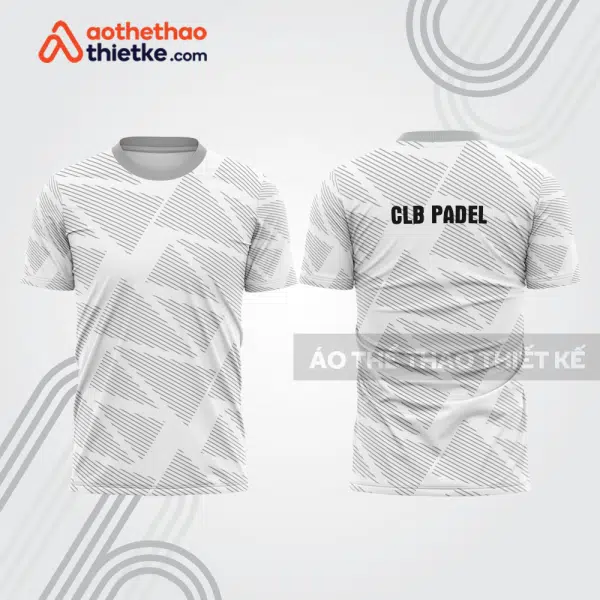 Mẫu thiết kế áo t-shirt thi đấu padel đẹp pdb181