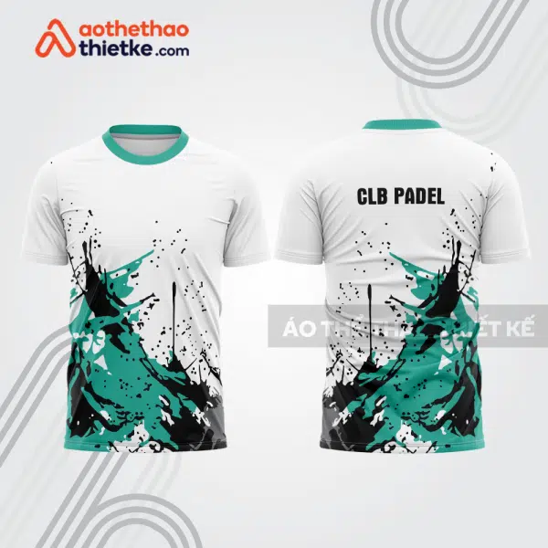 Mẫu thiết kế áo t-shirt thi đấu padel đẹp pdb184