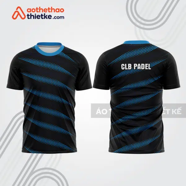 Mẫu thiết kế áo t-shirt thi đấu padel đẹp pdb185