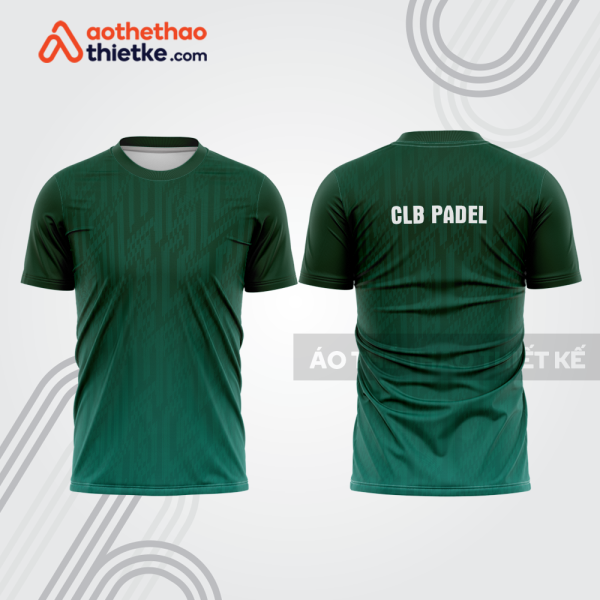 Mẫu thiết kế áo t-shirt thi đấu padel đẹp pdb187