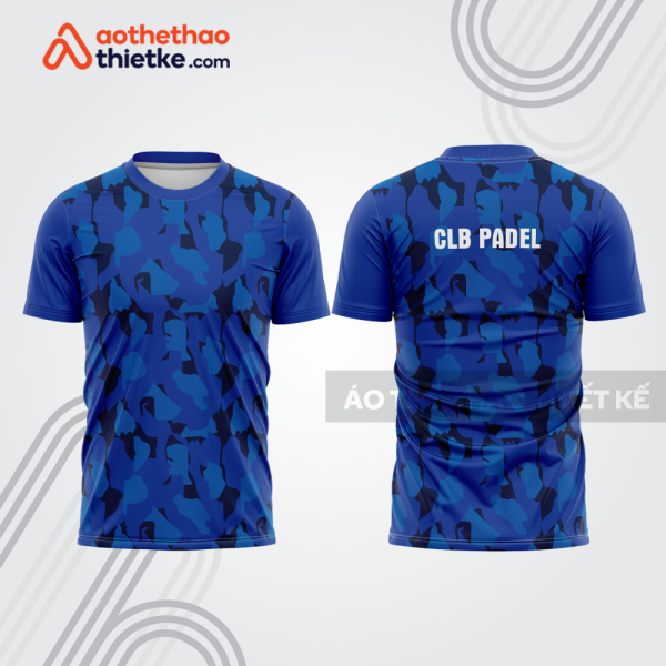 Mẫu thiết kế áo t-shirt thi đấu padel đẹp pdb188