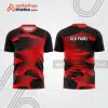 Mẫu thiết kế áo t-shirt thi đấu padel đẹp pdb189