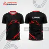 Mẫu thiết kế áo t-shirt thi đấu padel đẹp pdb194