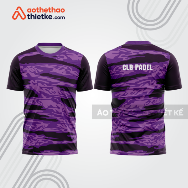 Mẫu thiết kế áo t-shirt thi đấu padel đẹp pdb195