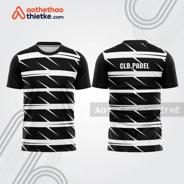 Mẫu thiết kế áo t-shirt thi đấu padel đẹp pdb196
