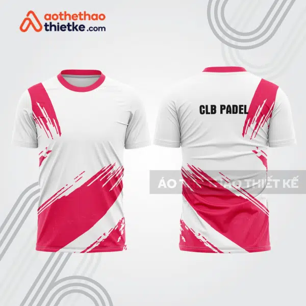 Mẫu thiết kế áo t-shirt thi đấu padel đẹp pdb201