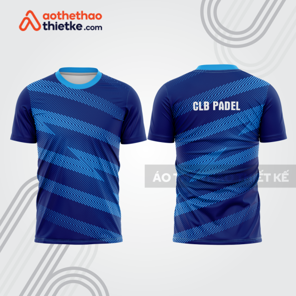 Mẫu thiết kế áo t-shirt thi đấu padel đẹp pdb202