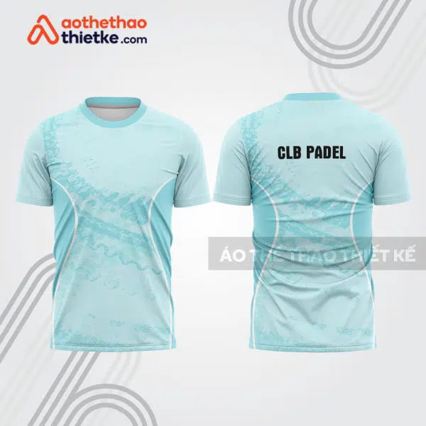 Mẫu thiết kế áo t-shirt thi đấu padel đẹp pdb203