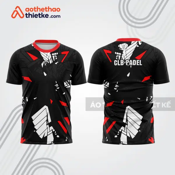 Mẫu thiết kế áo t-shirt thi đấu padel đẹp pdb204
