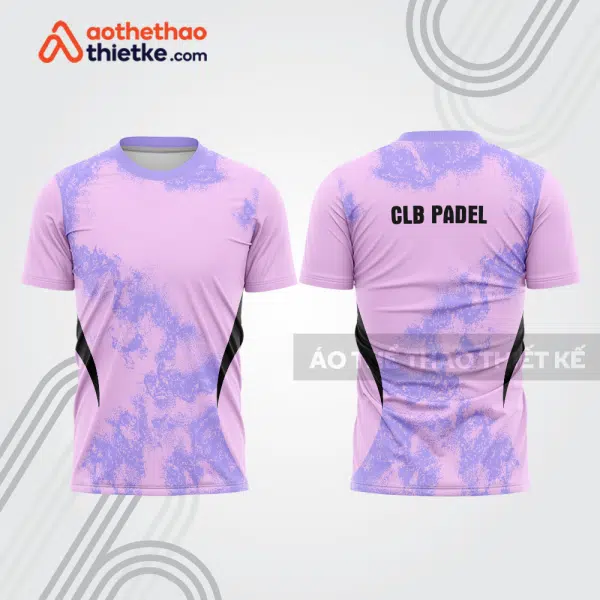 Mẫu thiết kế áo t-shirt thi đấu padel đẹp pdb205