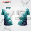 Mẫu thiết kế áo t-shirt thi đấu padel đẹp pdb206