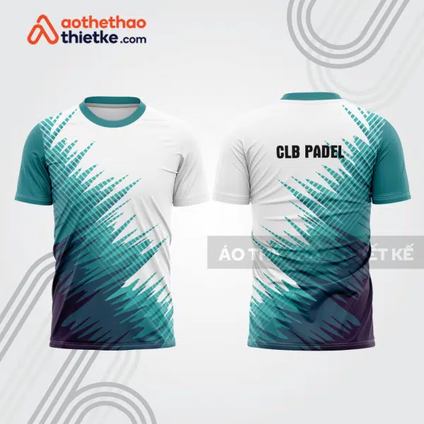 Mẫu thiết kế áo t-shirt thi đấu padel đẹp pdb206