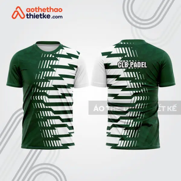 Mẫu thiết kế áo t-shirt thi đấu padel đẹp pdb207
