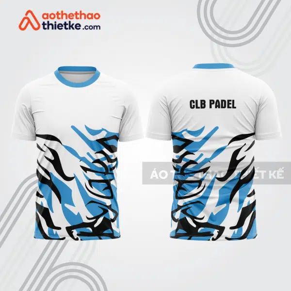 Mẫu thiết kế áo t-shirt thi đấu padel đẹp pdb208