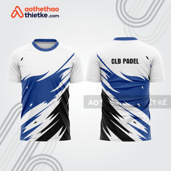Mẫu thiết kế áo t-shirt thi đấu padel đẹp pdb209