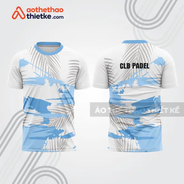 Mẫu thiết kế áo t-shirt thi đấu padel đẹp pdb212