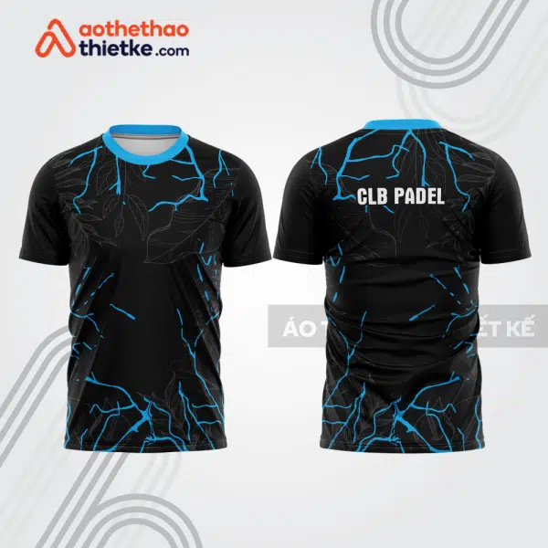 Mẫu thiết kế áo t-shirt thi đấu padel đẹp pdb214