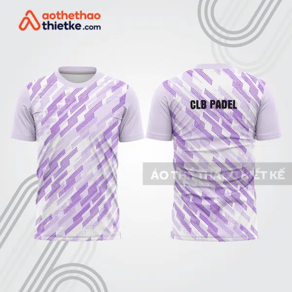 Mẫu thiết kế áo t-shirt thi đấu padel đẹp pdb215