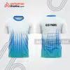 Mẫu thiết kế áo t-shirt thi đấu padel đẹp pdb219