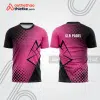 Mẫu thiết kế áo t-shirt đồng phục thi đấu padel đẹp pdb226