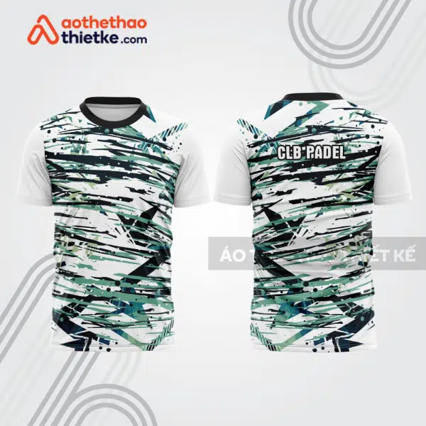 Mẫu thiết kế áo t-shirt đồng phục thi đấu padel đẹp pdb230