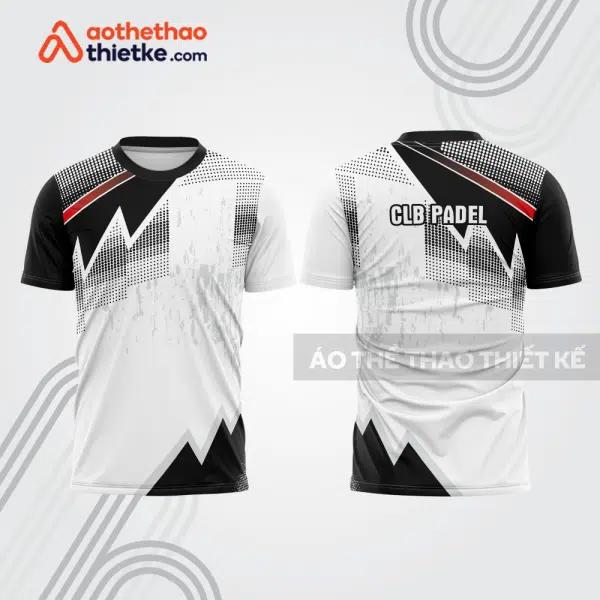 Mẫu thiết kế áo t-shirt đồng phục thi đấu padel đẹp pdb231