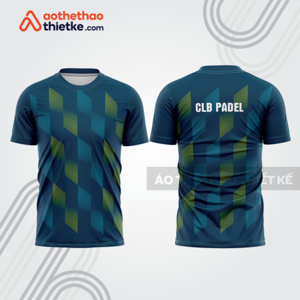 Mẫu thiết kế áo t-shirt đồng phục thi đấu padel đẹp pdb242