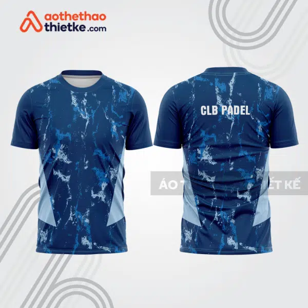 Mẫu thiết kế áo t-shirt đồng phục thi đấu padel đẹp pdb243