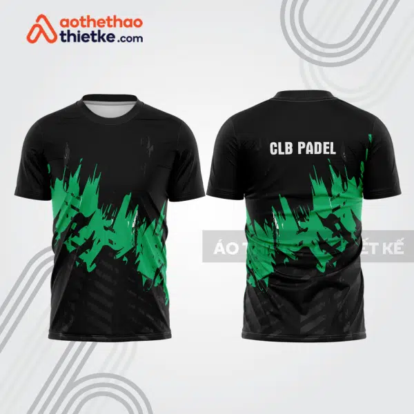 Mẫu thiết kế áo t-shirt đồng phục thi đấu padel đẹp pdb252