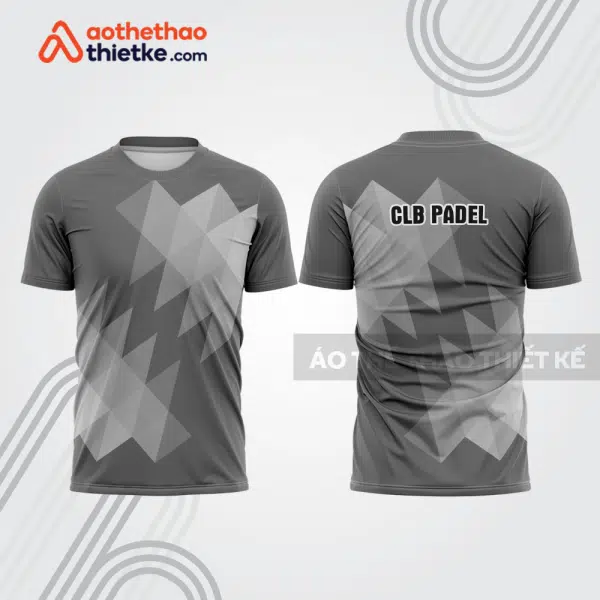 Mẫu thiết kế áo t-shirt đồng phục thi đấu padel đẹp pdb254