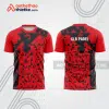 Mẫu thiết kế áo t-shirt đồng phục thi đấu padel đẹp pdb257