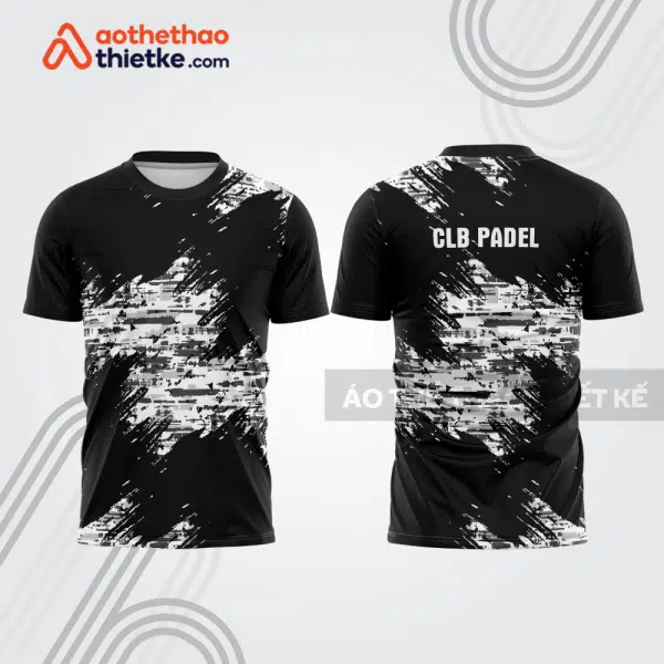 Mẫu thiết kế áo t-shirt đồng phục thi đấu padel đẹp pdb258