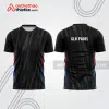 Mẫu thiết kế áo t-shirt đồng phục thi đấu padel đẹp pdb260