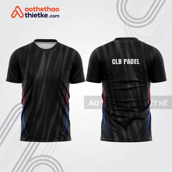 Mẫu thiết kế áo t-shirt đồng phục thi đấu padel đẹp pdb260