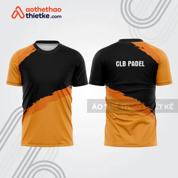 Mẫu thiết kế áo t-shirt đồng phục thi đấu padel đẹp pdb262
