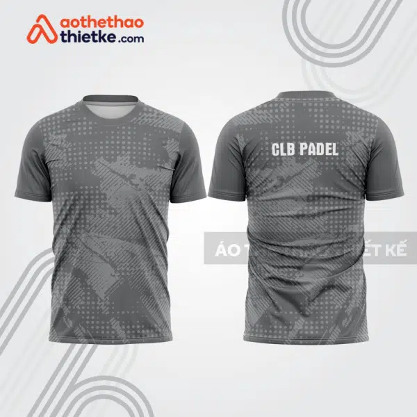 Mẫu thiết kế áo t-shirt đồng phục thi đấu padel đẹp pdb263
