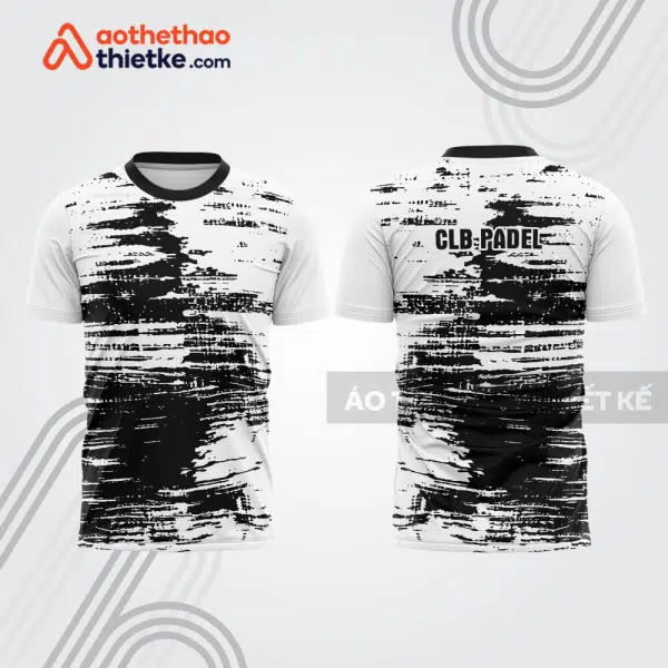 Mẫu thiết kế áo t-shirt đồng phục thi đấu padel đẹp pdb265